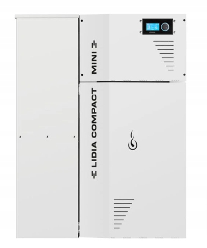Kotol na pelety Kozlusan Lidia Compact Mini 15kW s bočným zásobníkom